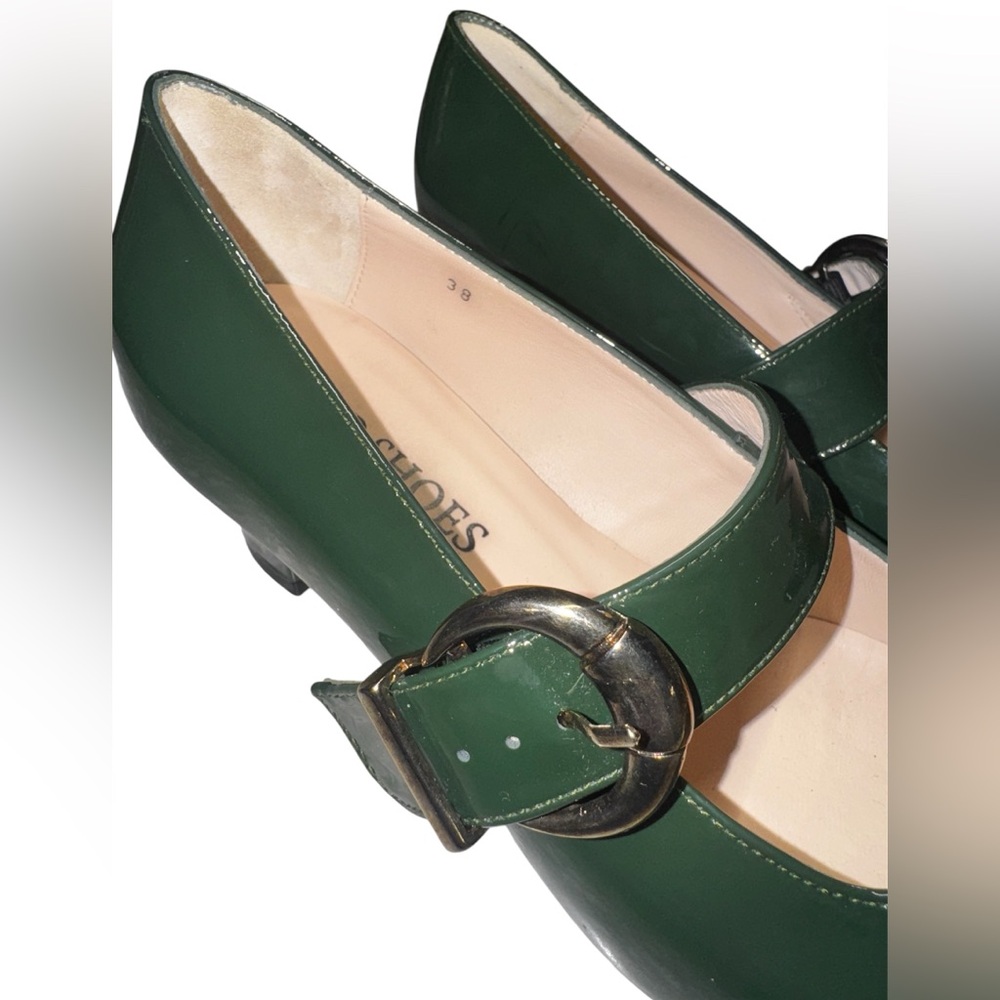 The Lola - Racing Green Patent Leather - Picture 8 of 9